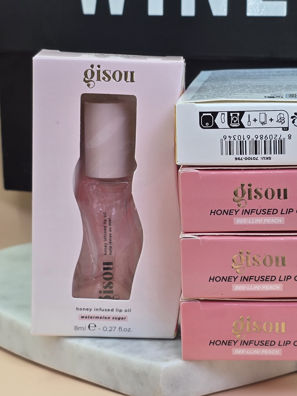 Gisou Honey Infused Lip Oil - Watermelon Sugar (Pink)